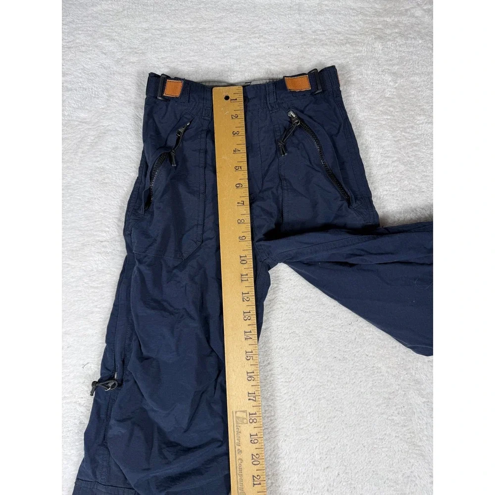 The Childrens Place Cargo Pants Kids‎ 6X/7 Navy Excellent Y2K Gorpcore Utility